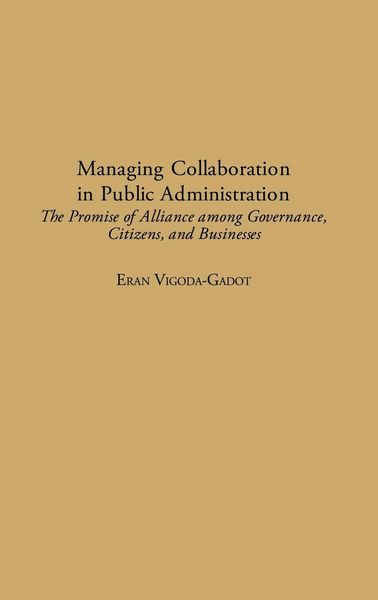 Produktbild: Managing Collaboration in Public Administration