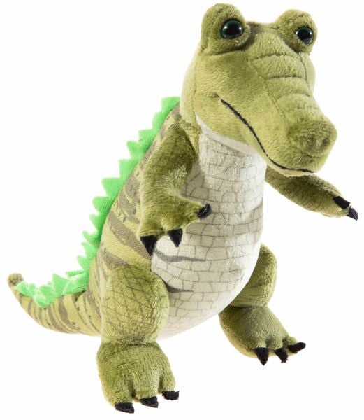 Heunec 621763 - Krokodil Rick, Schule der magischen Tiere, Plüschtier, 18 cm