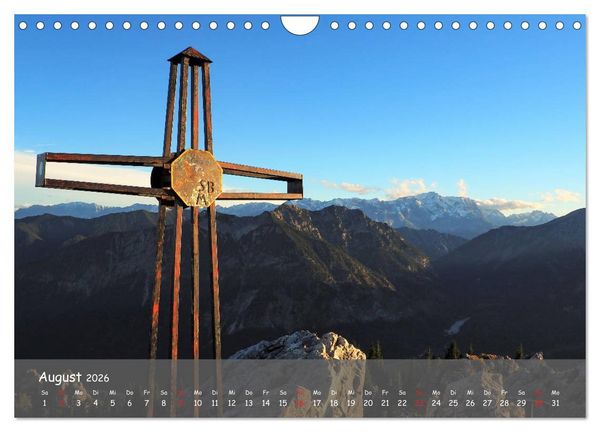 Produktbild: Ammergauer Alpen (Wandkalender 2026 DIN A4 quer), CALVENDO Monatskalender