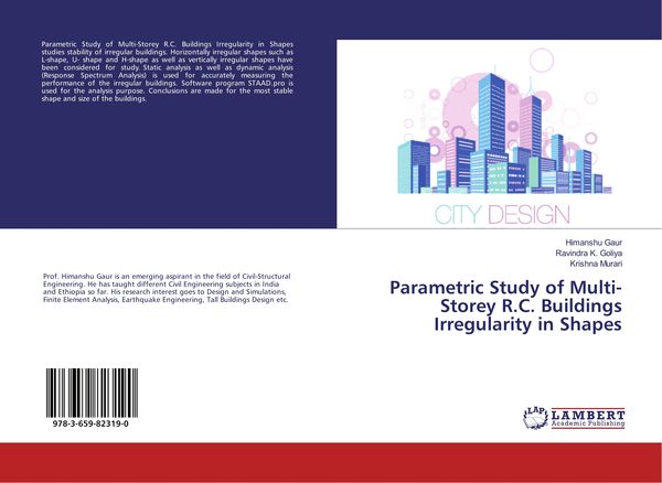 Produktbild: Parametric Study of Multi-Storey R.C. Buildings Irregularity in Shapes