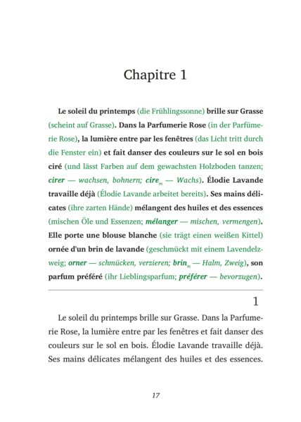 Produktbild: Le parfum de la m&eacute;moire perdue - Franz&ouml;sische Krimi-Lekt&uuml;re A1-A2 (+ Audio-Online)