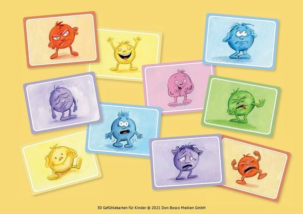 Produktbild: 30 Gef&uuml;hlekarten f&uuml;r Kinder