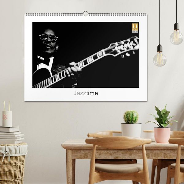 Produktbild: Jazztime (Wandkalender 2026 DIN A2 quer), CALVENDO Monatskalender