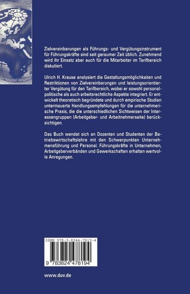 Produktbild: Zielvereinbarungen und leistungsorientierte Verg&uuml;tung