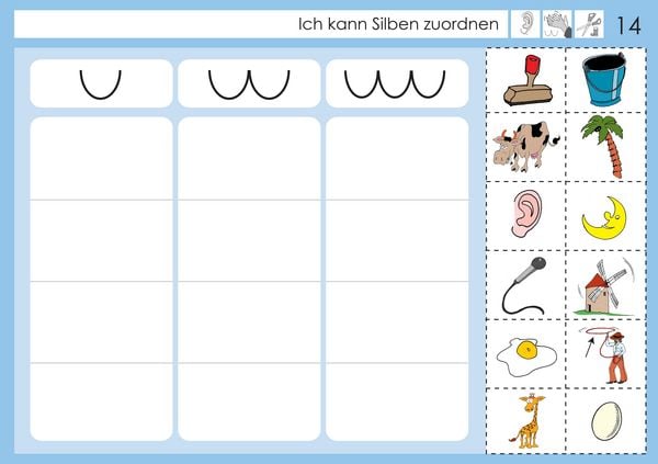 Produktbild: Mein Silbenheft
