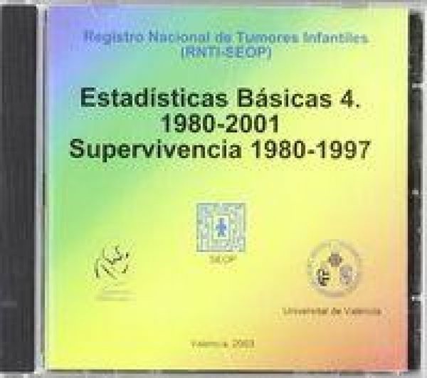 Produktbild: Estad&iacute;sticas b&aacute;sicas 4. 1980-2001. Supervivencia 1980-1997