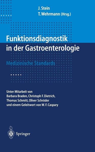 Produktbild: Funktionsdiagnostik in der Gastroenterologie