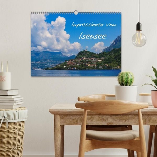 Produktbild: Impressionen vom Iseosee (Wandkalender 2026 DIN A3 quer), CALVENDO Monatskalender