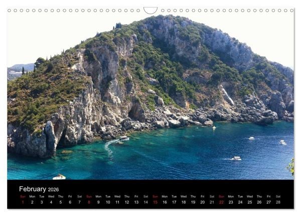 Produktbild: Corfu Dream Island (Wall Calendar 2026 DIN A3 landscape), CALVENDO 12 Month Wall Calendar