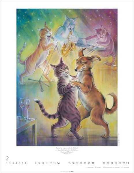 Produktbild: Schnurren und Kratzen - Bilder von Katzen Kalender 2027