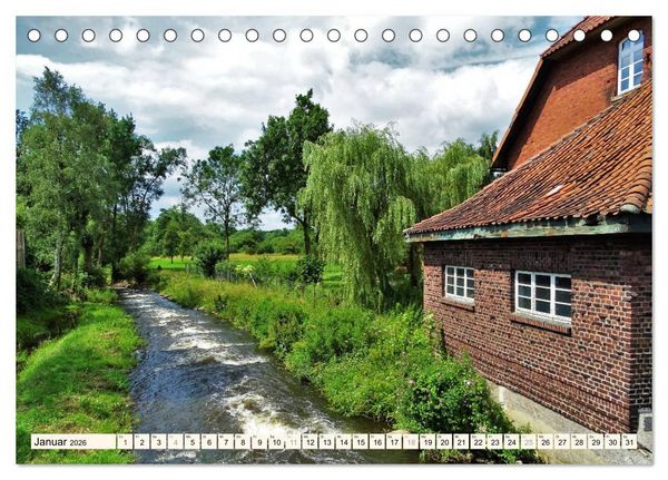 Produktbild: Rotenburg - Die bunte Stadt an der W&uuml;mme (Tischkalender 2026 DIN A5 quer), CALVENDO Monatskalender
