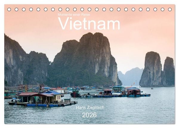 Produktbild: Vietnam - Momente einer Reise (Tischkalender 2026 DIN A5 quer), CALVENDO Monatskalender