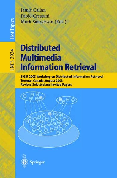 Produktbild: Distributed Multimedia Information Retrieval