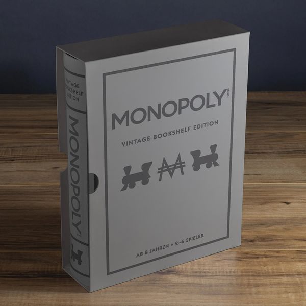 Produktbild: Monopoly - Vintage Buch-Design Edition