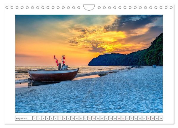 Produktbild: Impressionen von der Ostseeinsel R&uuml;gen (Wandkalender 2027 DIN A4 quer), CALVENDO Monatskalender