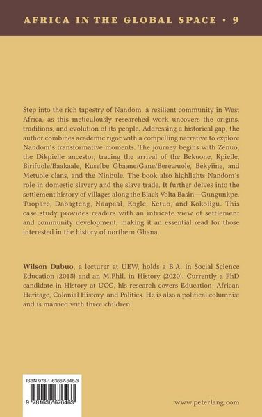 Produktbild: A History of the People of Nandom, 1660&ndash;1955