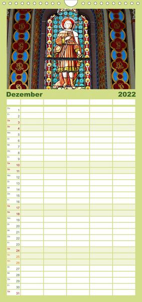 Produktbild: Familienplaner Malerisches Murgtal (Wandkalender 2022 , 21 cm x 45 cm, hoch)