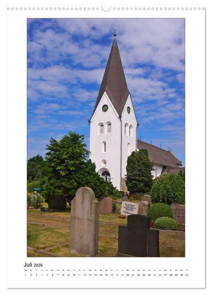 Produktbild: Amrum - Oomram, Kleine Insel - Gro&szlig;e Vielfalt (hochwertiger Premium Wandkalender 2026 DIN A2 hoch), Kunstdruck in Hochglanz