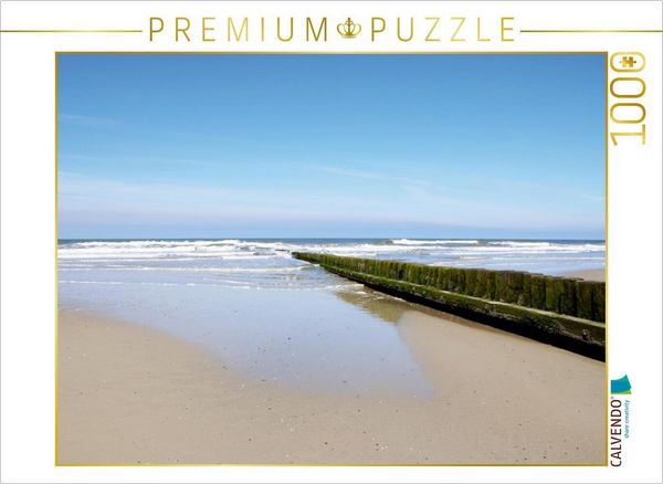 CALVENDO Puzzle Nordsee-Buhne / Norderney | 1000 Teile Lege-Größe 64 × 48 cm Foto-Puzzle für glückliche Stunden