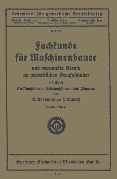 Produktbild: Fachkunde f&uuml;r Maschinenbauer