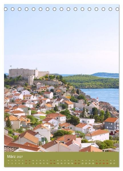 Produktbild: Facetten Kroatiens. K&uuml;sten, Inseln und Natur (Tischkalender 2027 DIN A5 hoch), CALVENDO Monatskalender