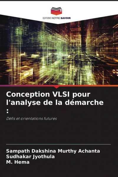 Produktbild: Conception VLSI pour l'analyse de la d&eacute;marche :