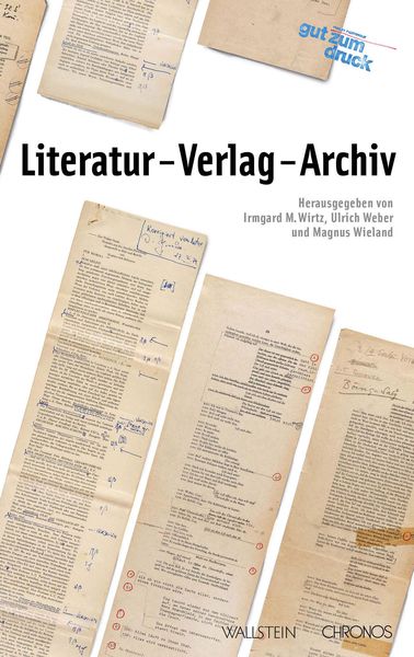 Produktbild: Literatur - Verlag - Archiv