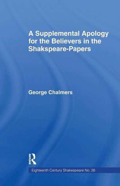 Produktbild: Supplemental Apology for Believers in Shakespeare Papers