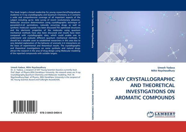 Produktbild: X-RAY CRYSTALLOGRAPHIC AND THEORETICAL INVESTIGATIONS ON AROMATIC COMPOUNDS