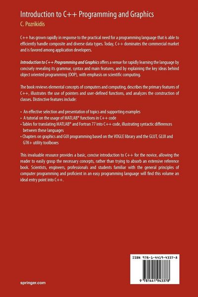 Produktbild: Introduction to C++ Programming and Graphics