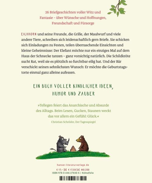 Produktbild: Briefe vom Eichhorn an die Ameise