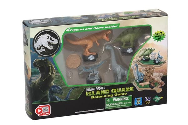 Produktbild: Epoch 7511 - Jurassic World Island Quake Balancing Game Erdbeben, Geschicklichkeitsspiel