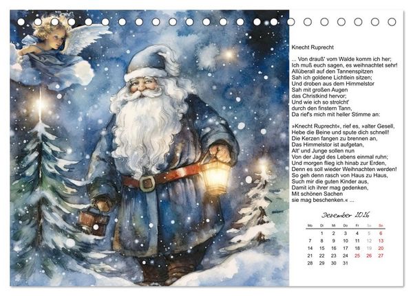 Produktbild: Gedichte von Theodor Storm (Tischkalender 2026 DIN A5 quer), CALVENDO Monatskalender