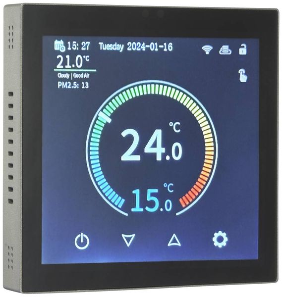 Produktbild: Sygonix SY-6052180 Funk-Raumthermostat Unterputz Wochenprogramm 1St.