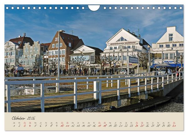 Produktbild: Liebenswertes Travem&uuml;de (Wandkalender 2026 DIN A4 quer), CALVENDO Monatskalender
