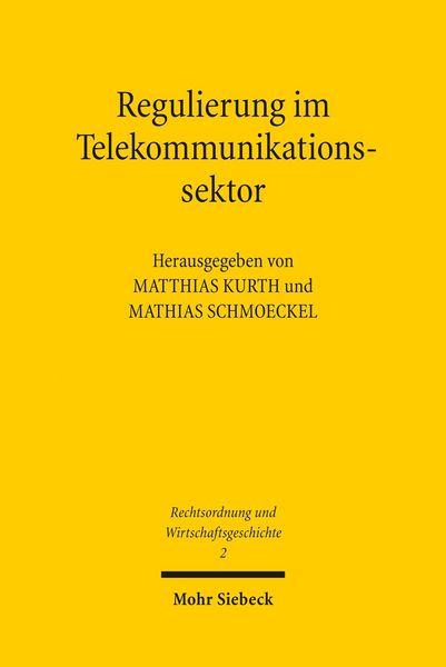 Produktbild: Regulierung im Telekommunikationssektor