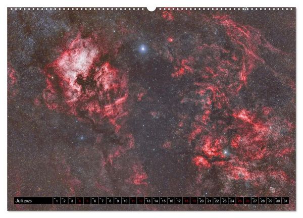 Produktbild: Deepsky Wide (Wandkalender 2026 DIN A2 quer), CALVENDO Monatskalender