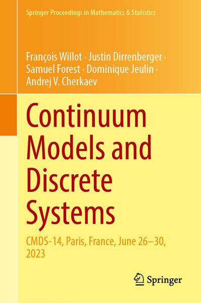 Produktbild: Continuum Models and Discrete Systems