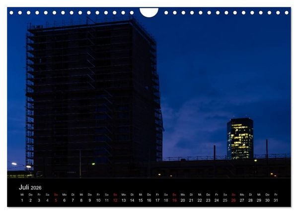 Produktbild: Baustellen (Wandkalender 2026 DIN A4 quer), CALVENDO Monatskalender