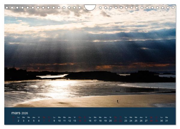 Produktbild: Sillonnez la plage (Calendrier mural 2026 DIN A4 vertical), CALVENDO calendrier mensuel
