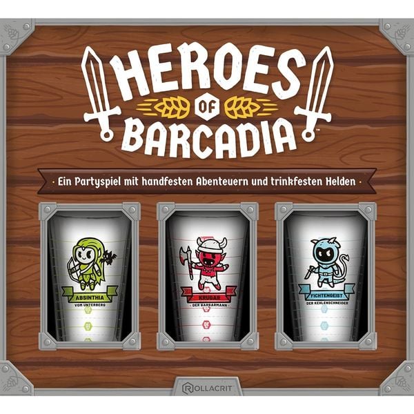 Rollacrit - Heroes of Barcadia, Partyspiel