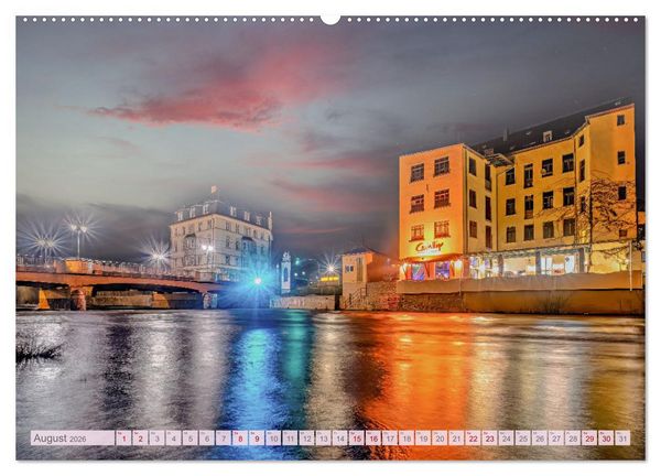 Produktbild: Aue - Bad Schlema Erzgebirge (Wandkalender 2026 DIN A2 quer), CALVENDO Monatskalender