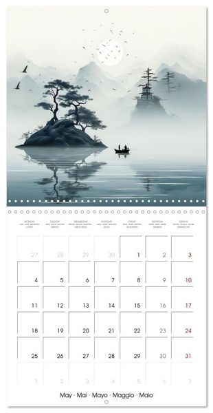 Produktbild: Japan: a Year of Art and Tradition (Wall Calendar 2026 12 &times; 12 Inch) CALVENDO 12 Month Wall Calendar