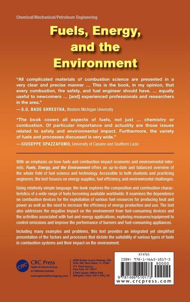 Produktbild: Fuels, Energy, and the Environment