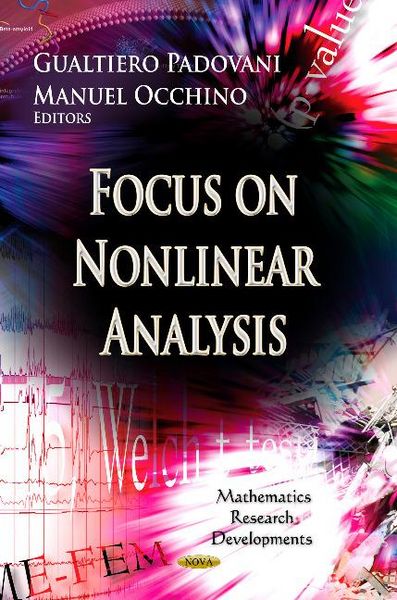 Produktbild: Focus on Nonlinear Analysis Research