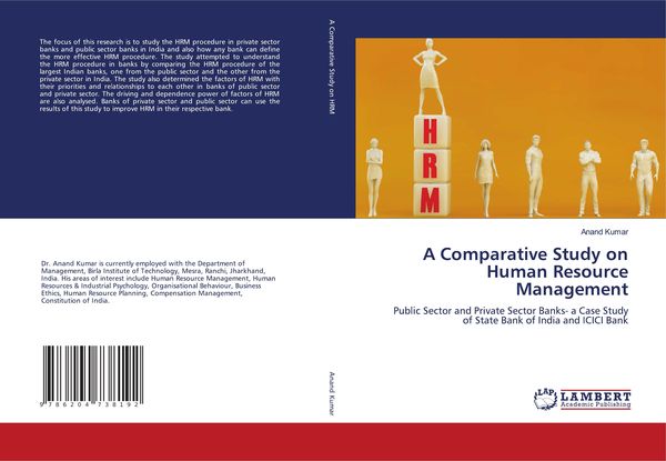 Produktbild: A Comparative Study on Human Resource Management