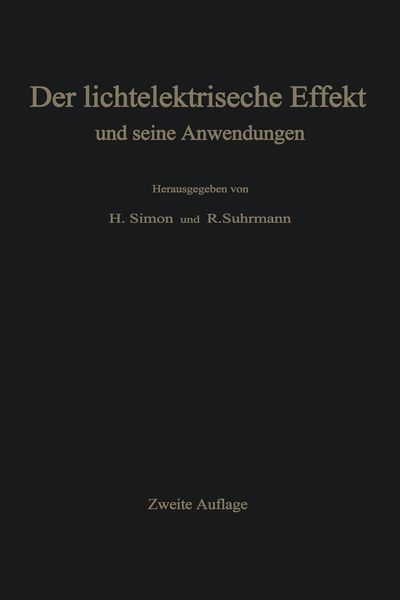 Produktbild: Der lichtelektrische Effekt und seine Anwendungen