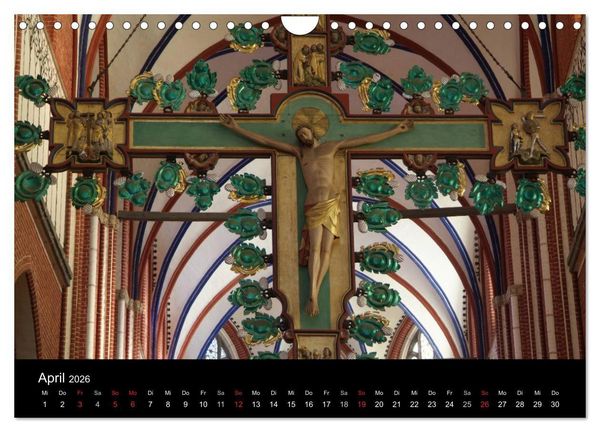 Produktbild: Orte des Glaubens (Wandkalender 2026 DIN A4 quer), CALVENDO Monatskalender