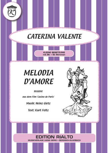 Produktbild: Melodia d'amore