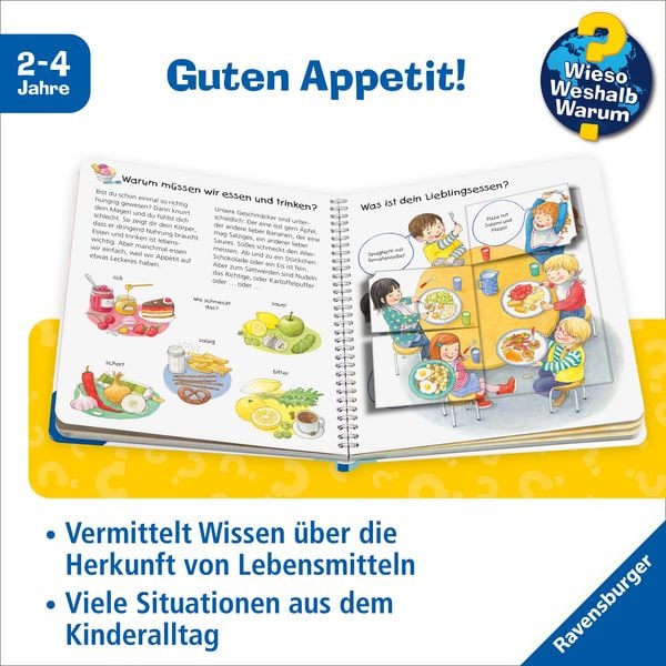 Was essen wir? / Wieso? Weshalb? Warum? Junior Band 53